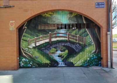 GRAFFITI PARA GARAJE EN LUGONES
